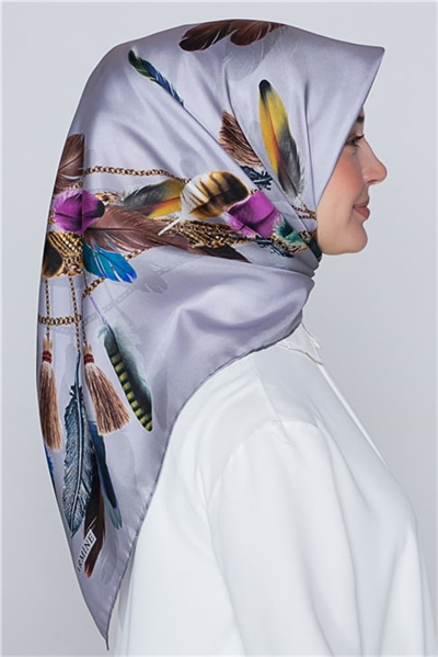 Armine Nostalji Twill İpek Eşarp 18Ya7409 34