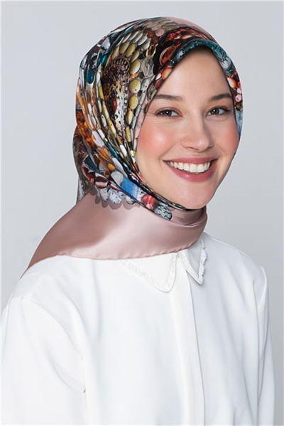 Armine Nostalji Twill İpek Eşarp 18Ya7405 42