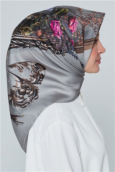 Armine Nostalji Twill İpek Eşarp 18Ya7469 33
