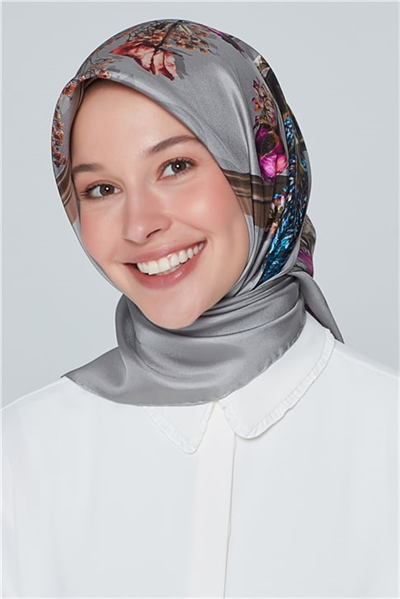 Armine Nostalji Twill İpek Eşarp 18Ya7469 33