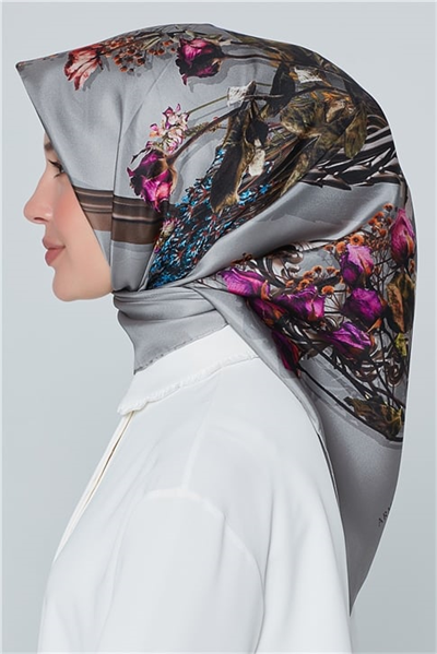 Armine Nostalji Twill İpek Eşarp 18Ya7469 33