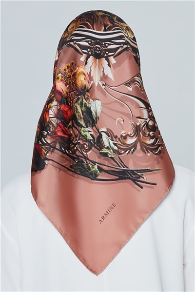 Armine Nostalji Twill İpek Eşarp 18Ya7469 37