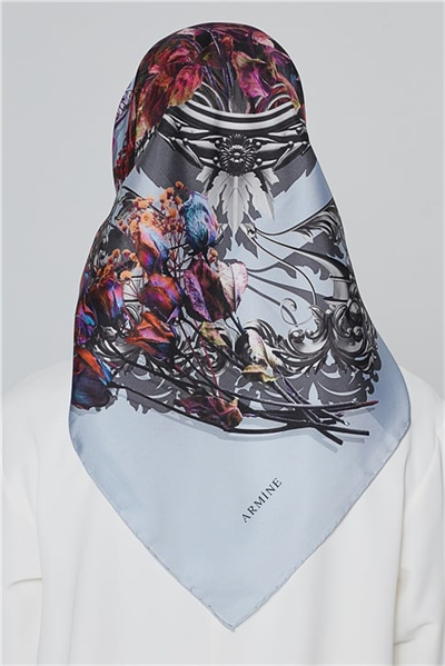 Armine Nostalji Twill İpek Eşarp 18Ya7469 81