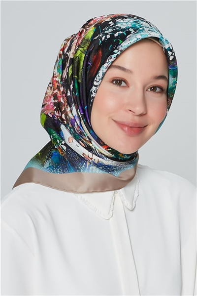 Armine Nostalji Twill İpek Eşarp 18Ya7500 50 50