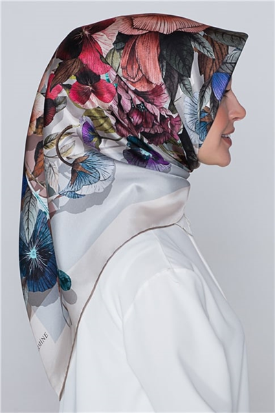 Armine Nostalji Twill İpek Eşarp 18Ya7580 36 06