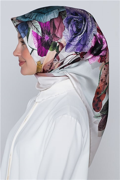 Armine Nostalji Twill İpek Eşarp 18Ya7580 36 36
