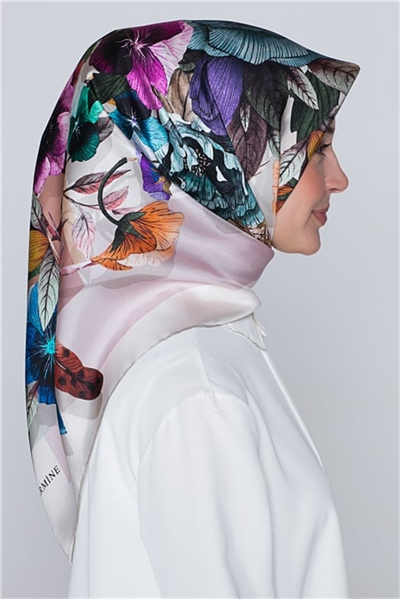 Armine Nostalji Twill İpek Eşarp 18Ya7580 36 36