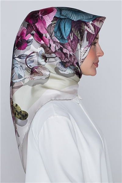 Armine Nostalji Twill İpek Eşarp 18Ya7580 36 81