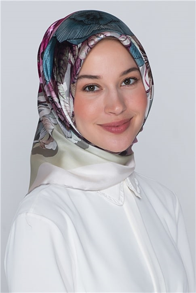 Armine Nostalji Twill İpek Eşarp 18Ya7580 36 81
