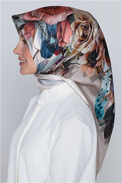 Armine Nostalji Twill İpek Eşarp 18Ya7580 36 06