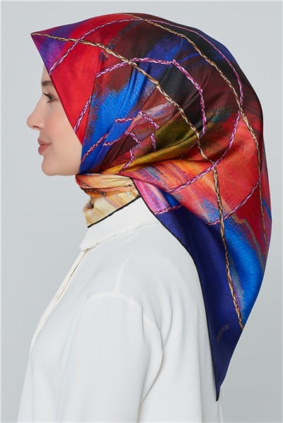 Armine Nostalji Twill İpek Eşarp 18Ya7956 09