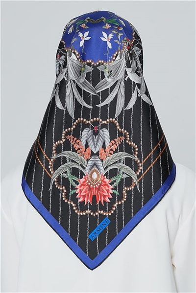 Armine Nostalji Twill İpek Eşarp 18Ya8040 09