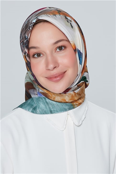 Armine Nostalji Twill İpek Eşarp 18Ya8051 31 31