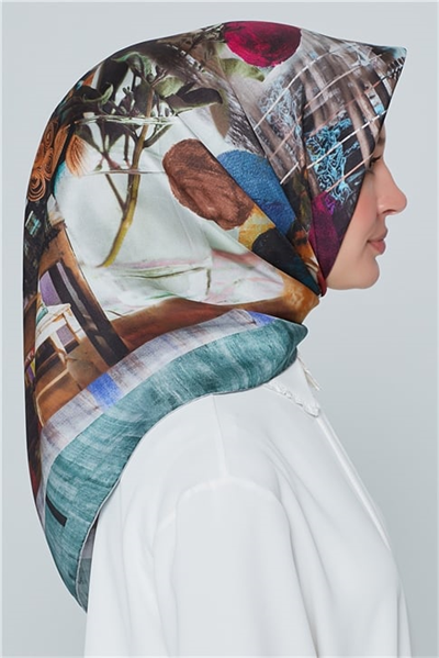Armine Nostalji Twill İpek Eşarp 18Ya8051 31 31