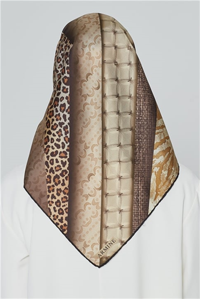 Armine Nostalji Twill İpek Eşarp 19Ya8254 09