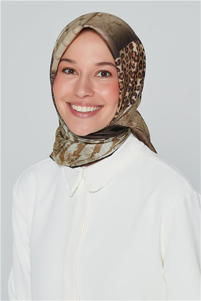 Armine Nostalji Twill İpek Eşarp 19Ya8254 09