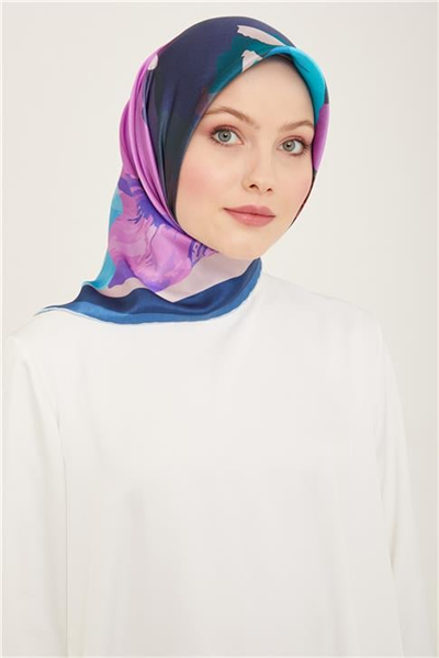 Armine Obje Desenli Sura İpek Eşarp 24Ya9146 2 31