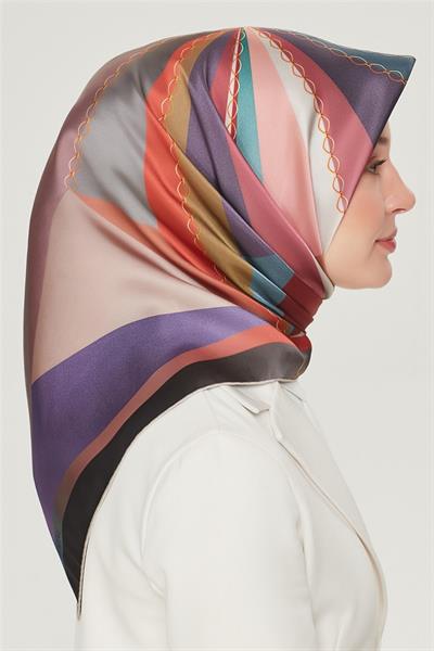 Armine Nostalji Serisi Sura İpek Eşarp 8507-82
