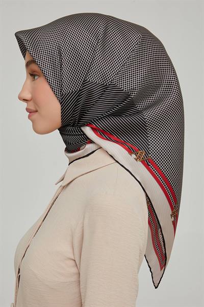 Armine Özel Nostalji Serisi Sura İpek Eşarp Modelleri 8616DS-37