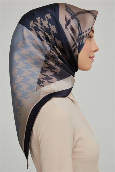 Armine Nostalji Serisi Twill İpek Eşarp 8620D-01