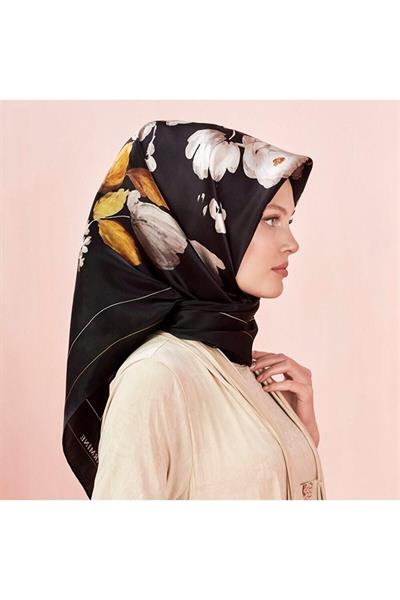 Armine Özel Nostalji Serisi Twill İpek Eşarp Modelleri 8128D-09