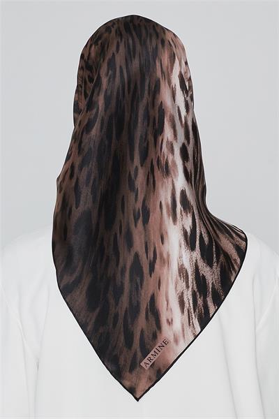 Armine Özel Nostalji Serisi Twill İpek Eşarp 8435D 9