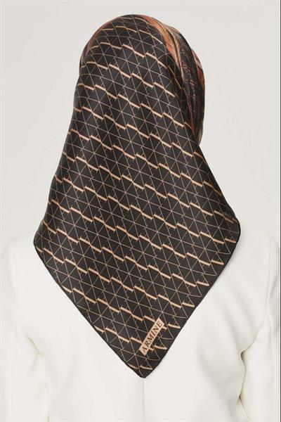 Armine Nostalji Serisi Twill İpek Eşarp 8519D-01