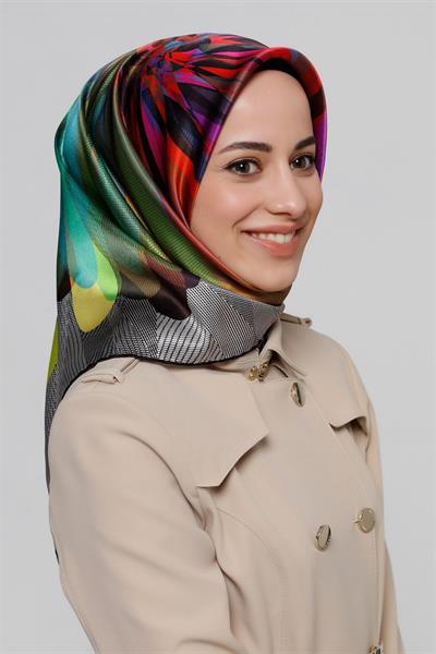 Armine Nostalji Serisi Twill İpek Eşarp 7936D-09