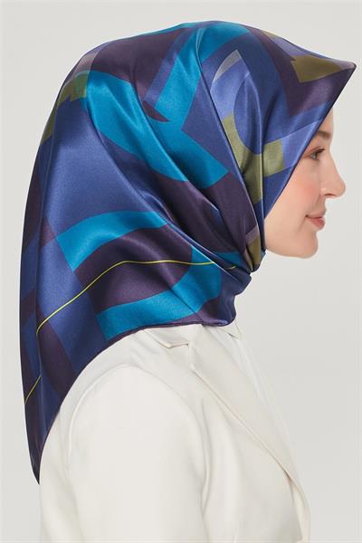 Armine Nostalji Serisi Twill İpek Eşarp 8526D-09