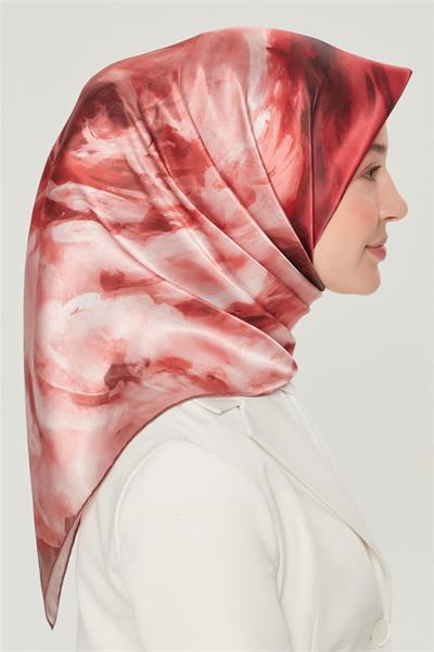 Armine Özel Nostalji Serisi Twill İpek Eşarp Modelleri 8539D-03