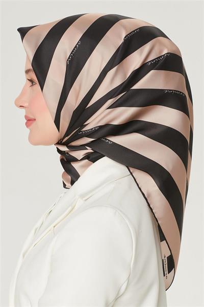 Armine Özel Nostalji Serisi Twill İpek Eşarp 8504D-03