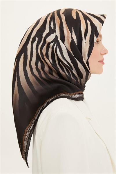 Armine Nostalji Serisi Twill İpek Eşarp 8345-09