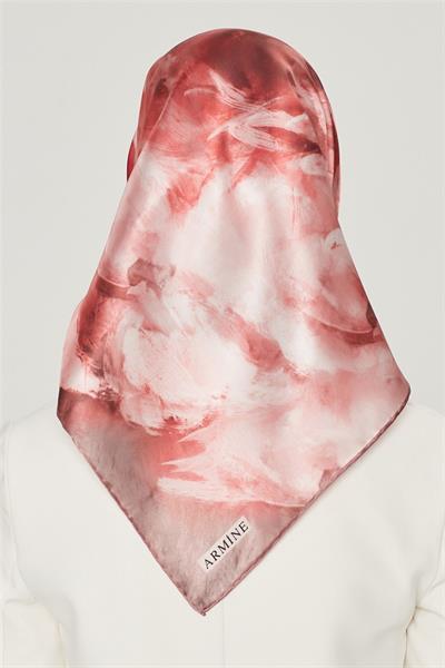 Armine Özel Nostalji Serisi Twill İpek Eşarp Modelleri 8539D-03
