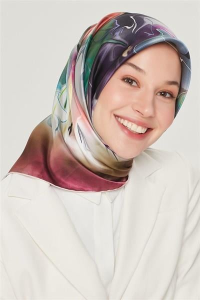 Armine Nostalji Sura İpek Eşarp 8527D-31