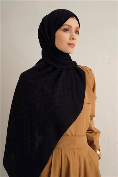 Armine Pamora AA Monogram Şal 3 03
