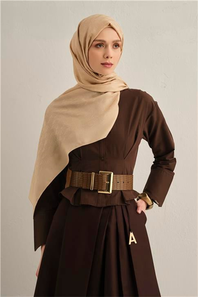 Armine Pamora AA Monogram Şal 3 04