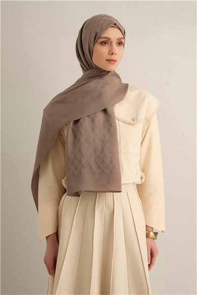 Armine Pamora AA Monogram Şal 3 07
