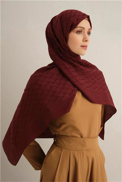 Armine Pamora AA Monogram Şal 3 32