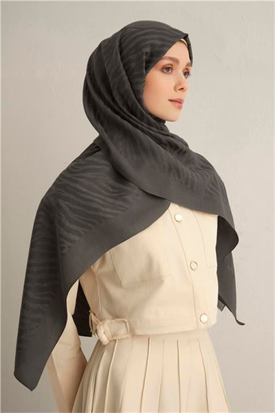 Armine Pamora Zebra Desen Şal 1 19