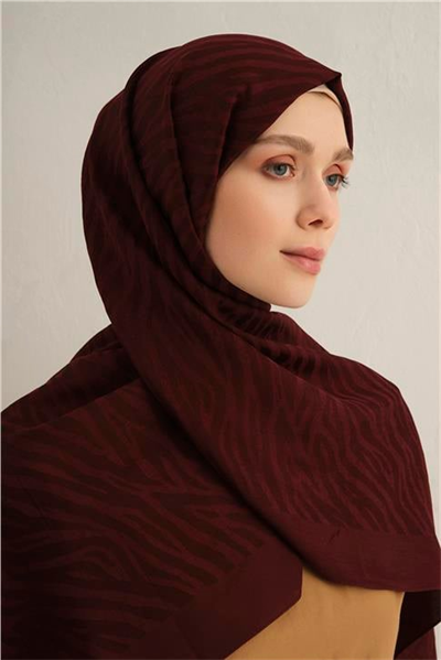 Armine Pamora Zebra Desen Şal 1 32