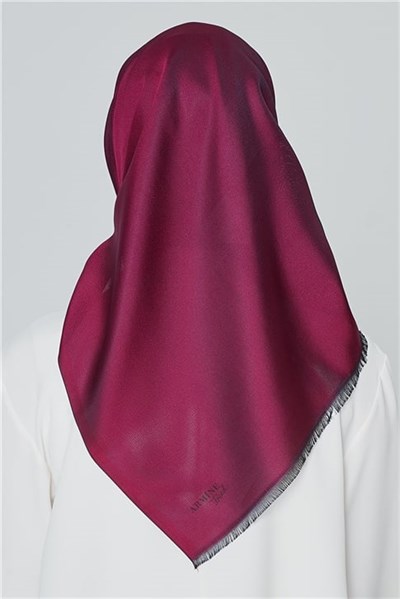 Armine Polyester Eşarp 00Oaat44 Laci Fuşya