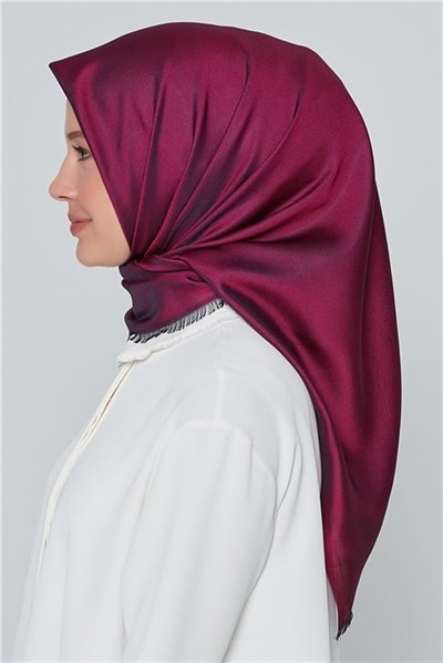 Armine Polyester Eşarp 00Oaat44 Laci Fuşya