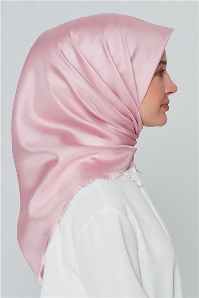 Armine Polyester Eşarp 00Oaat44 Pudra Pembe