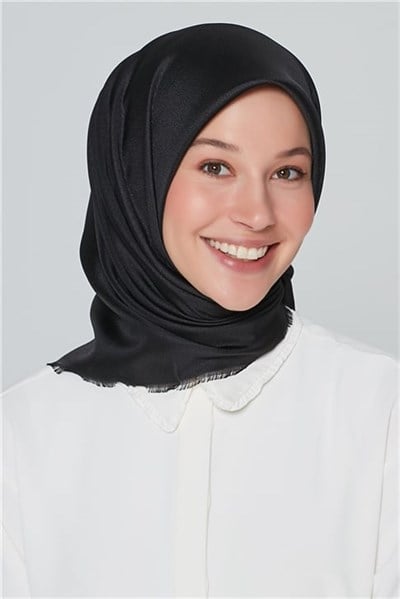 Armine Polyester Eşarp 00Oaat44 Siyah