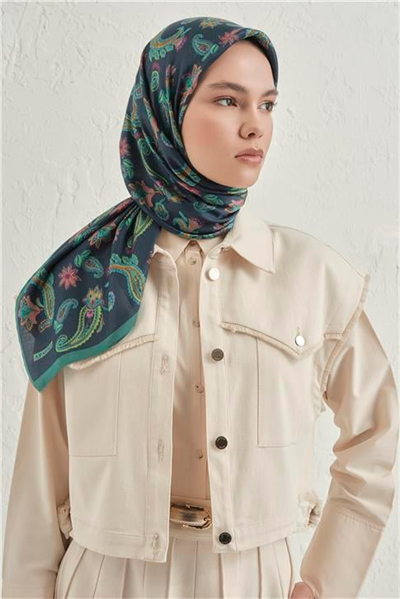 Armine Premium Pure Etnik Desen Eşarp 3 23