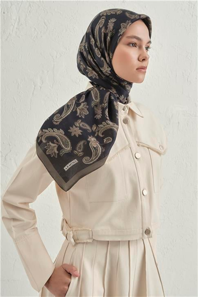 Armine Premium Pure Etnik Desen Eşarp 3 05