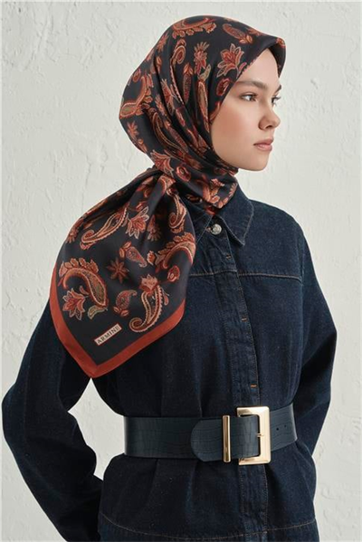 Armine Premium Pure Etnik Desen Eşarp 3 14