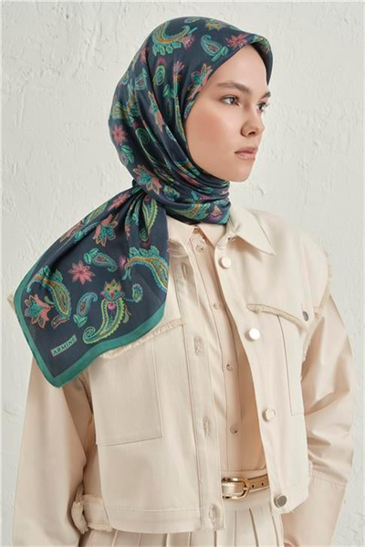 Armine Premium Pure Etnik Desen Eşarp 3 23