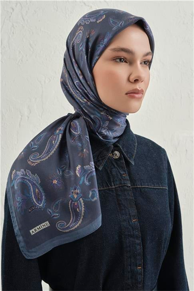 Armine Premium Pure Etnik Desen Eşarp 3 19