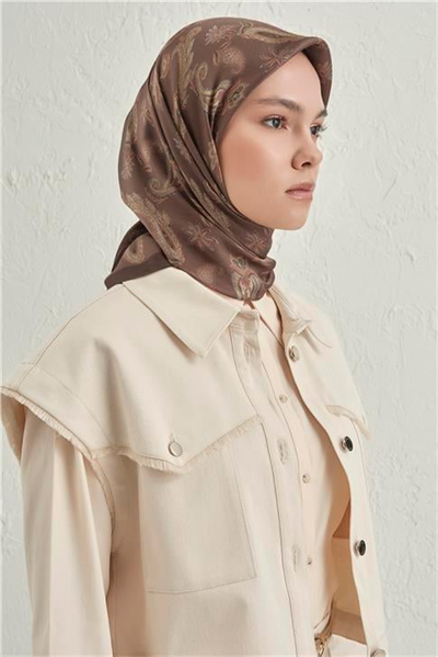 Armine Premium Pure Etnik Desen Eşarp 3 31